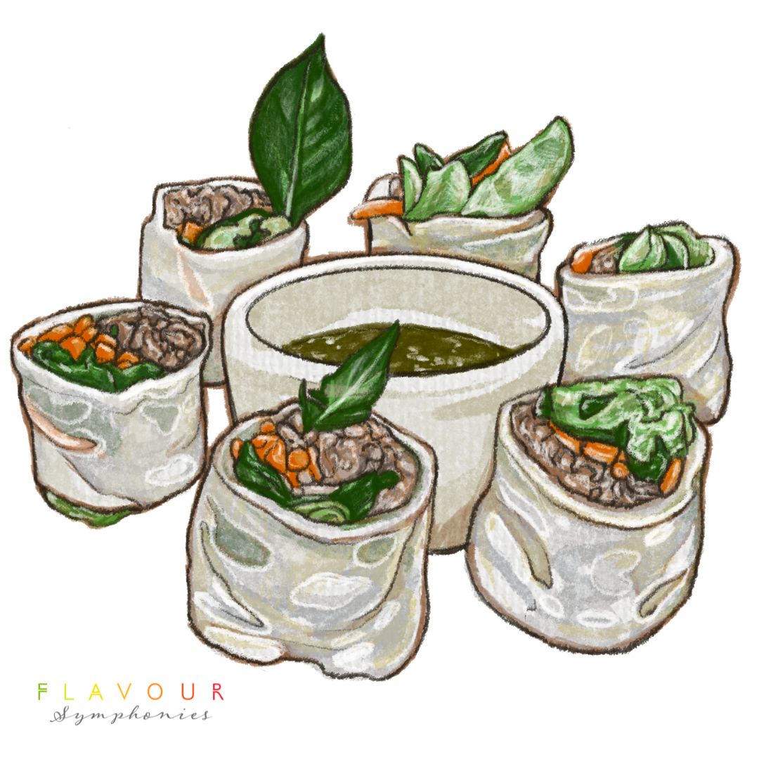 Noodle Salad Rolls